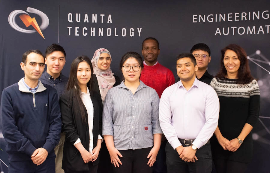 Image of Quanta Interns at QTech Toronto