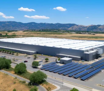 Silicon Valley solar data center